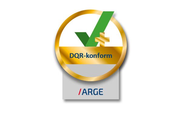 Siegel Grüner Haken Plus