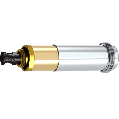 Anschlussarmatur G1/2 für Rundstromventile nach DIN 3500, verlängert um 60 mm