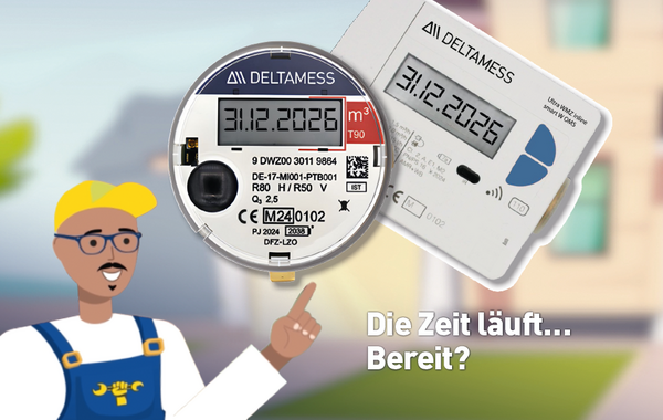 DELTAMESS smart OMS-Zähler funken automatisch – ganz ohne Nachrüstung