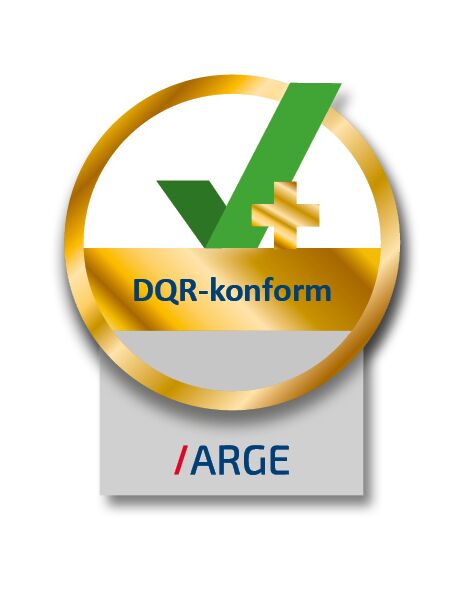 Siegel Grüner Haken Plus