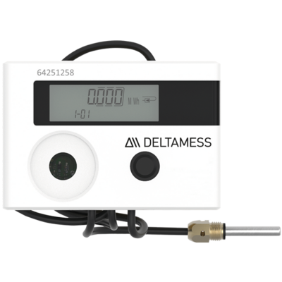 Kompaktwärmezähler mit Mikroprozessor-Rechenwerk und Volumenmessteil Qp 2,5: Austausch ISTA, Anschluss G1 AG x 130 mm