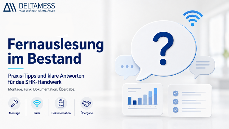 DELTAMESS: Fernauslesung im Bestand – typische Praxisfragen und klare Antworten