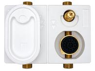 Miniblock-Duo Koax G2 - G¾ IG - Messing