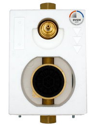 Miniblock-Mono Koax - G¾ IG - Rotguss