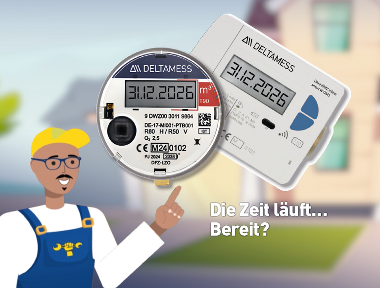 DELTAMESS smart OMS-Zähler funken automatisch – ganz ohne Nachrüstung