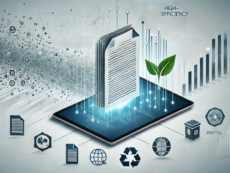 kein Papier nur digitial